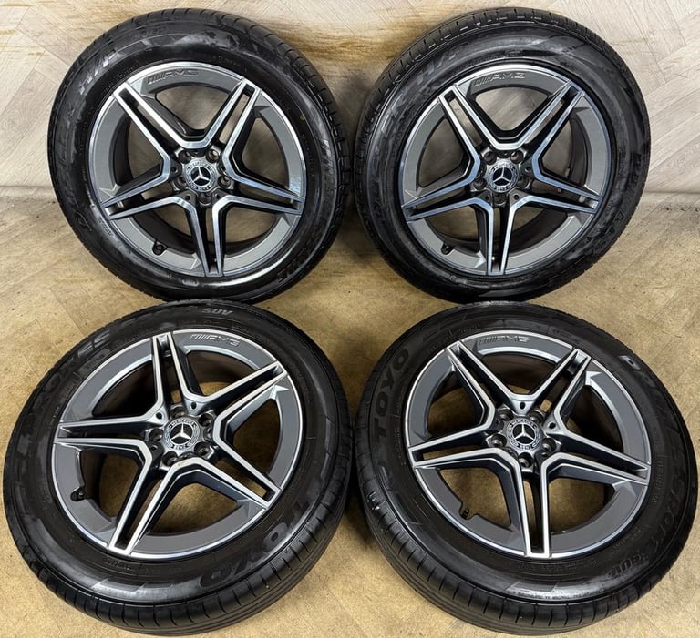 19'' GENUINE MERCEDES AMG GLC SPORT ALLOY WHEELS TYRES ALLOYS