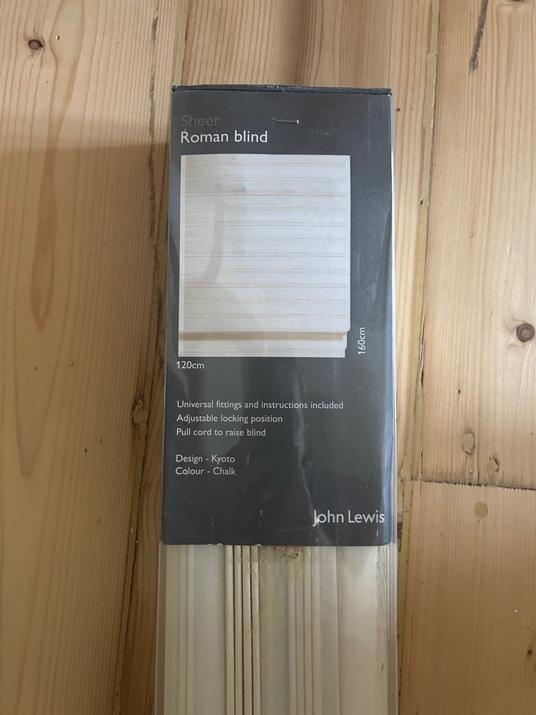 John Lewis Kyoto Chalk Roman Blind 