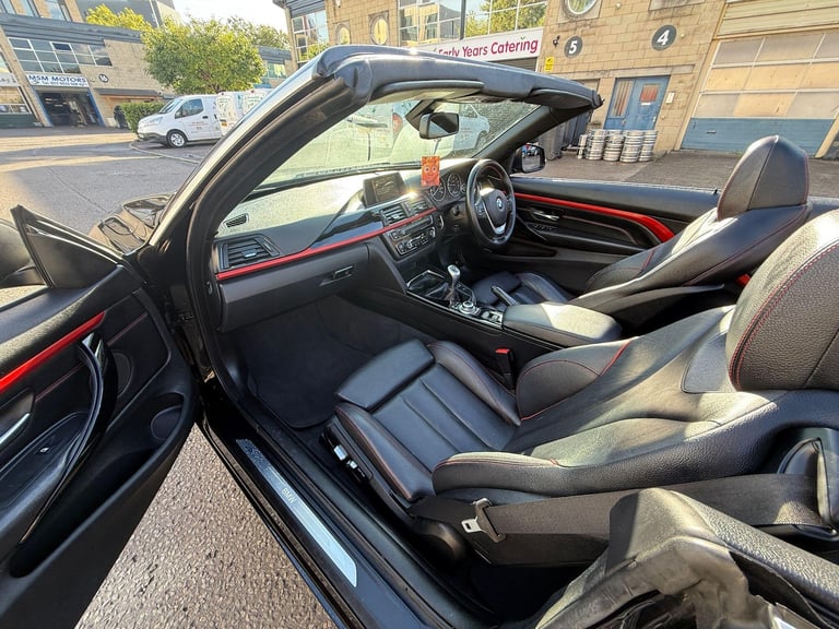 2015 BMW 4 Series 2.0 420i Sport Euro 6 (s/s) 2dr CONVERTIBLE Petrol Manual