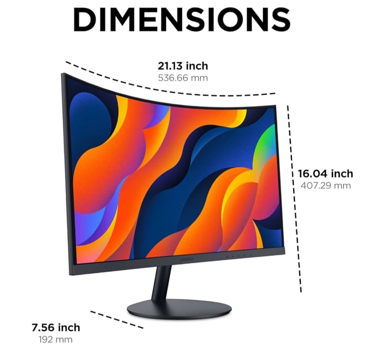 Koorui curved gaming monitor 