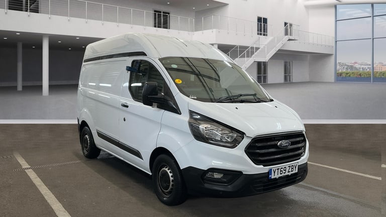 2020 Ford Transit Custom 2.0 EcoBlue 105ps High Roof Leader Van, Euro 6 , No VAT PANEL VAN Diesel...
