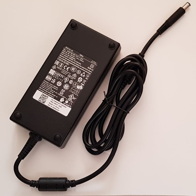 image for Dell 180w (19.5v 9.23A) Charger / Power Adapter