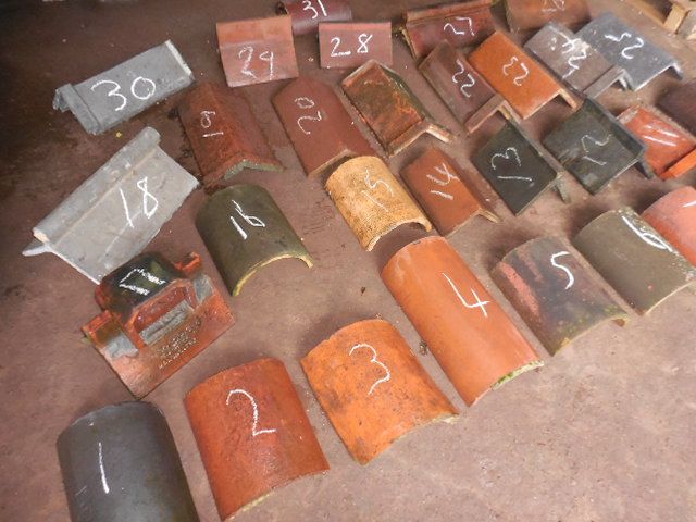 Reclaimed Roof Ridge tiles LARGE SELECTION 