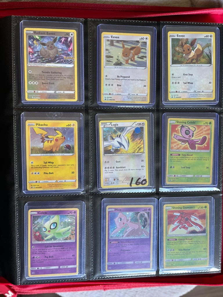 Pokemon TCG Cards Binder Collection - NM condition