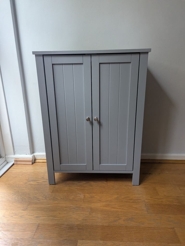 COSTWAY Freestanding Storage Cabinet with Adjustable Shelves