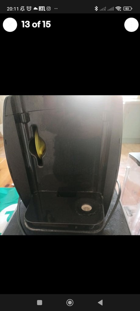 Bosch Tassimo Fidelia pod holder cleaning disc  used