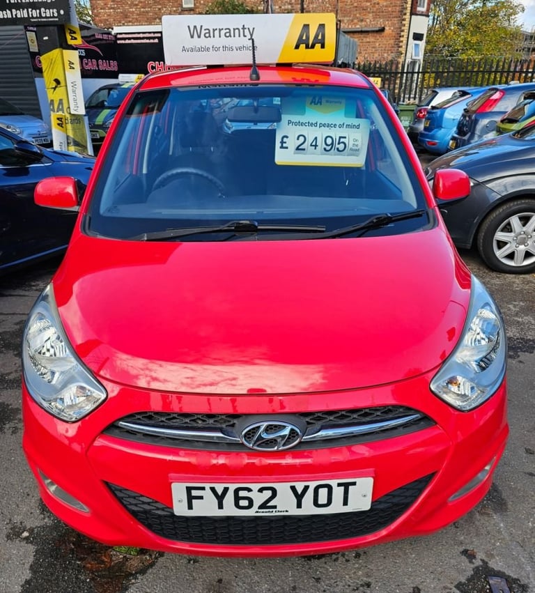 2012 Hyundai i10 1.2 Active 5dr HATCHBACK PETROL Manual