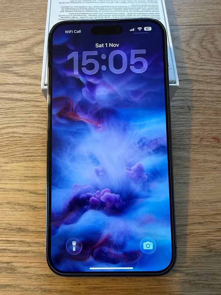 iPhone 14 Pro Max deep purple 128gb with accessories 