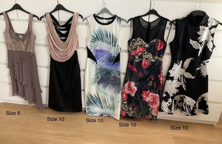 image for Karen Millen dresses one size 6 £15 & six size 10 £25 each collection NP47TG