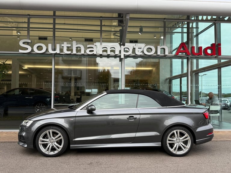 2020 Audi A3 Cabriolet 1.5 TFSI 35 S line Convertible 2dr Petrol Manual Euro 6 (s/s) (150 ps) CON...