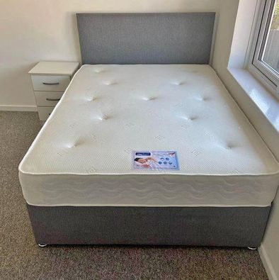 SUPER QUALITY DIVAN BED FRO SALE WITH MATTRESS >SINGLE>DOUBLE>KING SIZE AVAILABLE