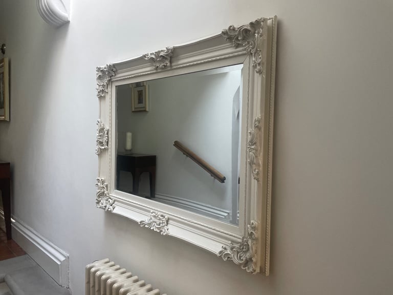 image for White decorative Mirror
