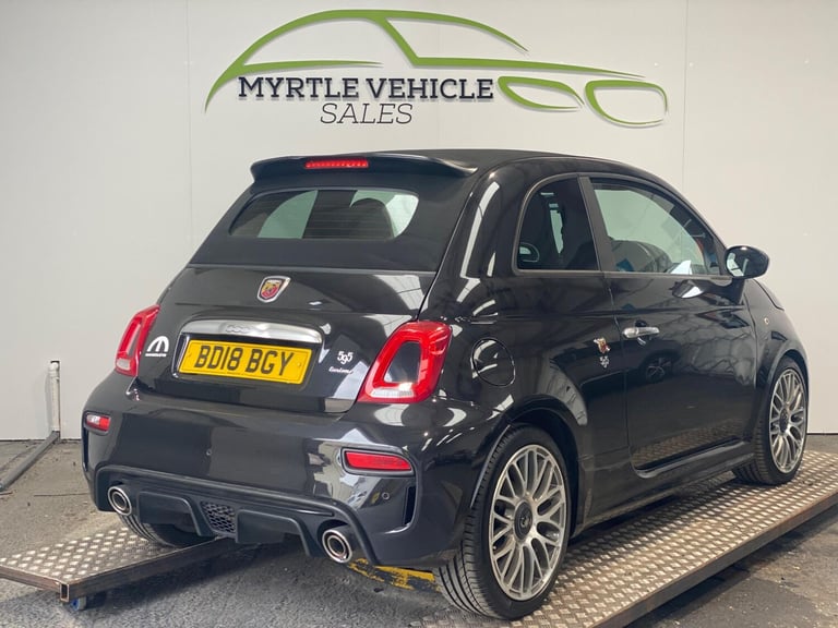 2018 Abarth 595 1.4 T-Jet Turismo Cabrio Auto Euro 6 2dr CONVERTIBLE Petrol Automatic