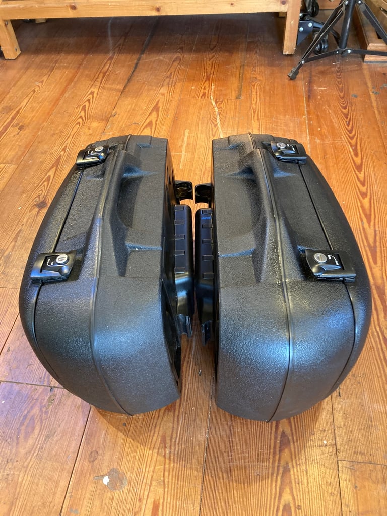 Hepco and Becker Junior 30l hard panniers Hardly used