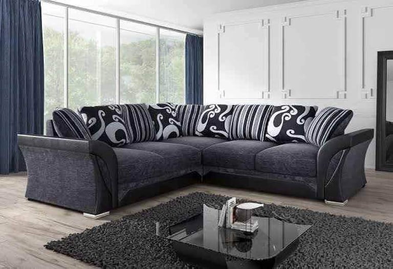 image for Luxury Shannon Corner Sofa Available !! Free & Fast Home Delivery