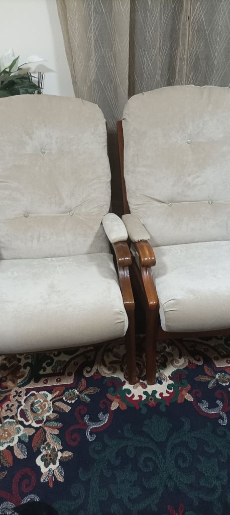 Two sofa chairs 
