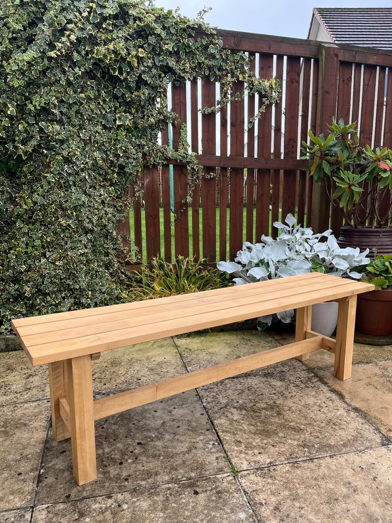image for Indoor/outdoor wooden bench
