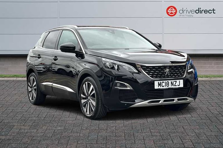 2018 Peugeot 3008 1.6 THP GT Line Premium SUV 5dr Petrol EAT Euro 6 (s/s) (165 ps) SUV Petrol Aut...