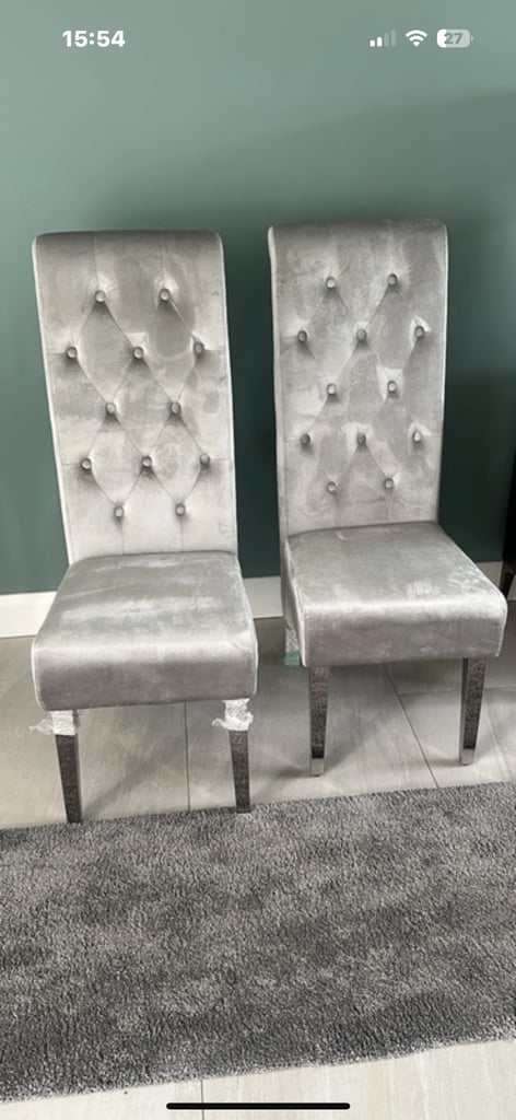 image for Two dining chairs 