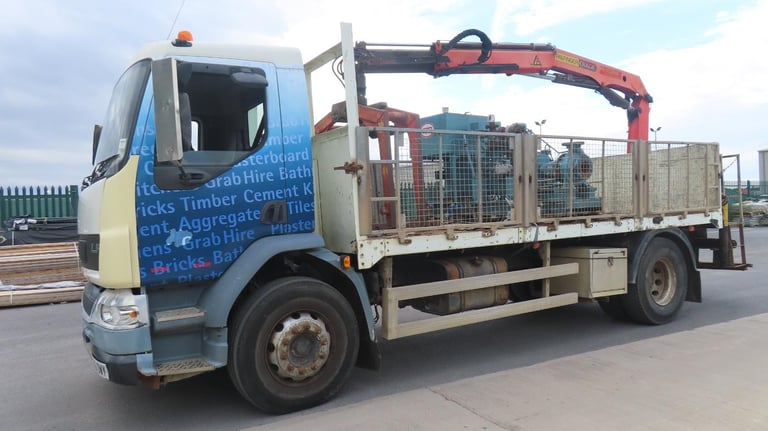 DAF TRUCKS FA LF55.220 MANUAL GEARBOX PALFINGER PK 10000 CRANE 