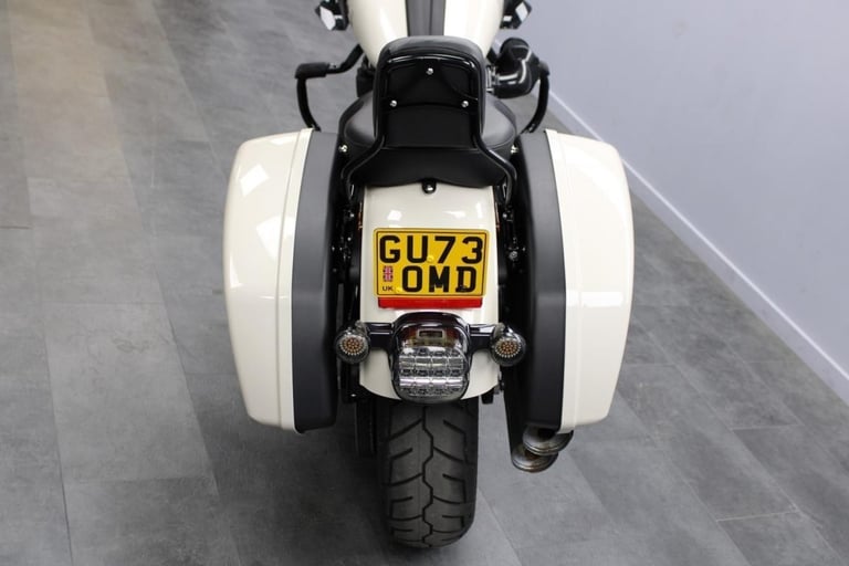 2023 Harley-Davidson FXLRST Softail Low Rider ST in White Sand Pearl