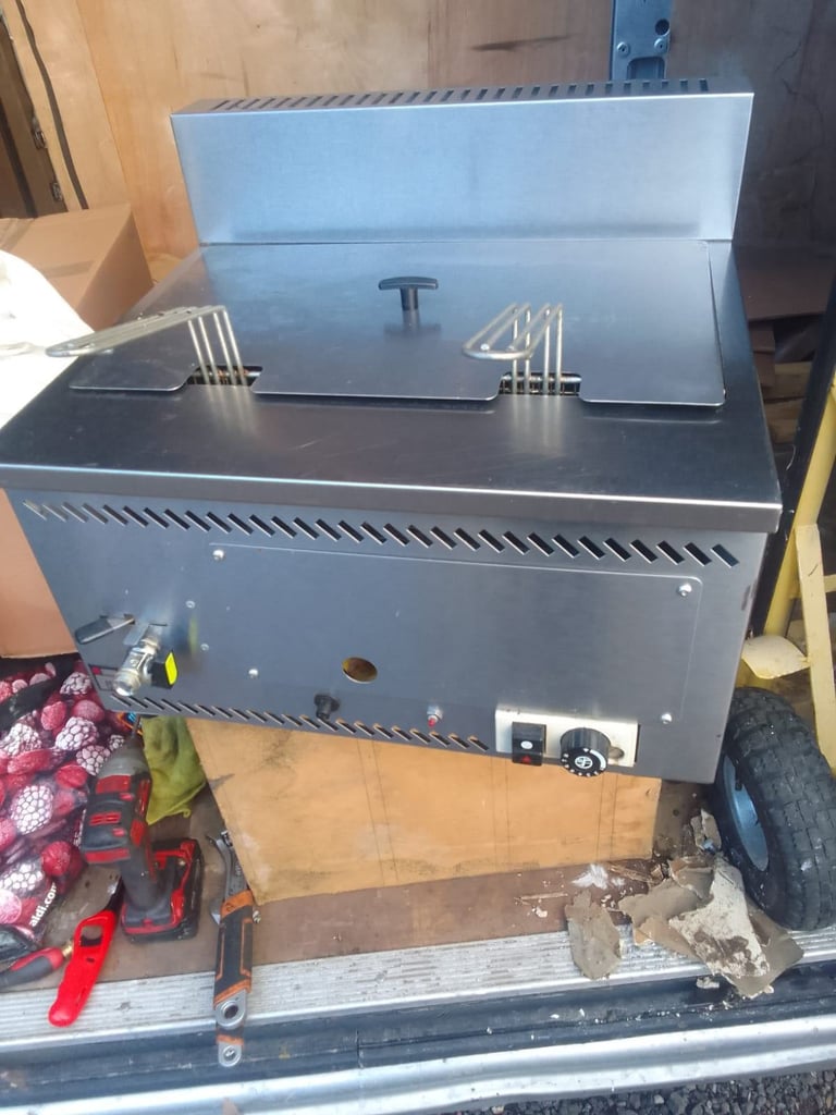 Catering equipment commercial Gas Tabletop Fryers restaurant trailer kitchen pub items 