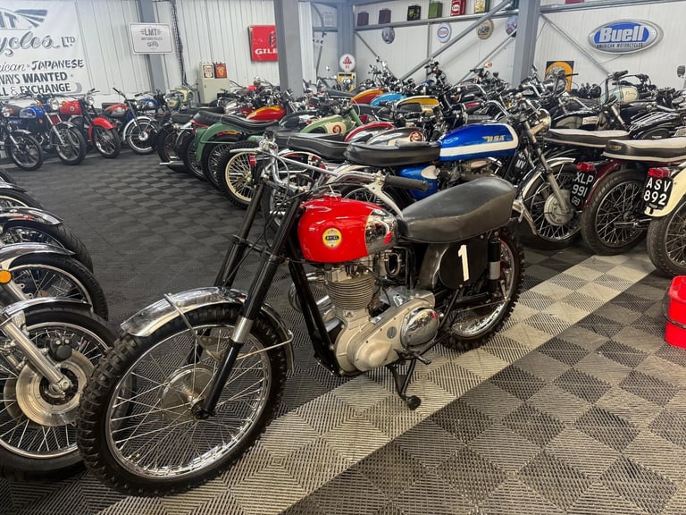 1954 Ariel Mk1 HS 500 scrambler, presented in restored condition, px welcome