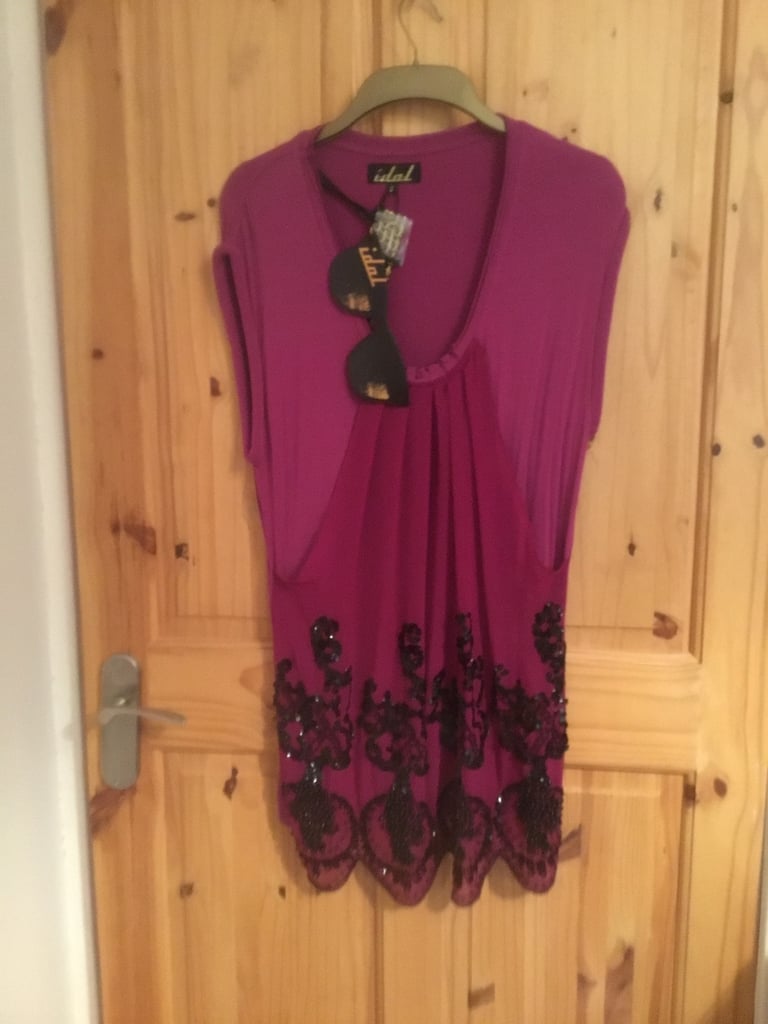 image for New Idol beaded evening top