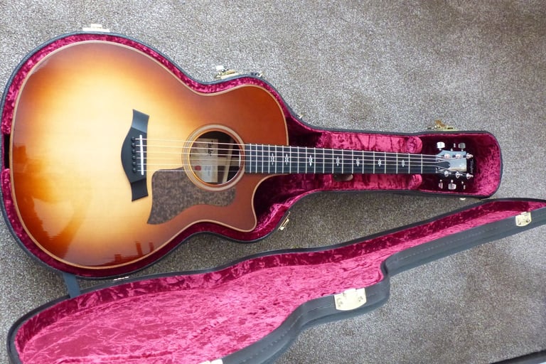 TAYLOR 714ce WESTERN SUNBURST USA 2020 GUITAR AND CASE