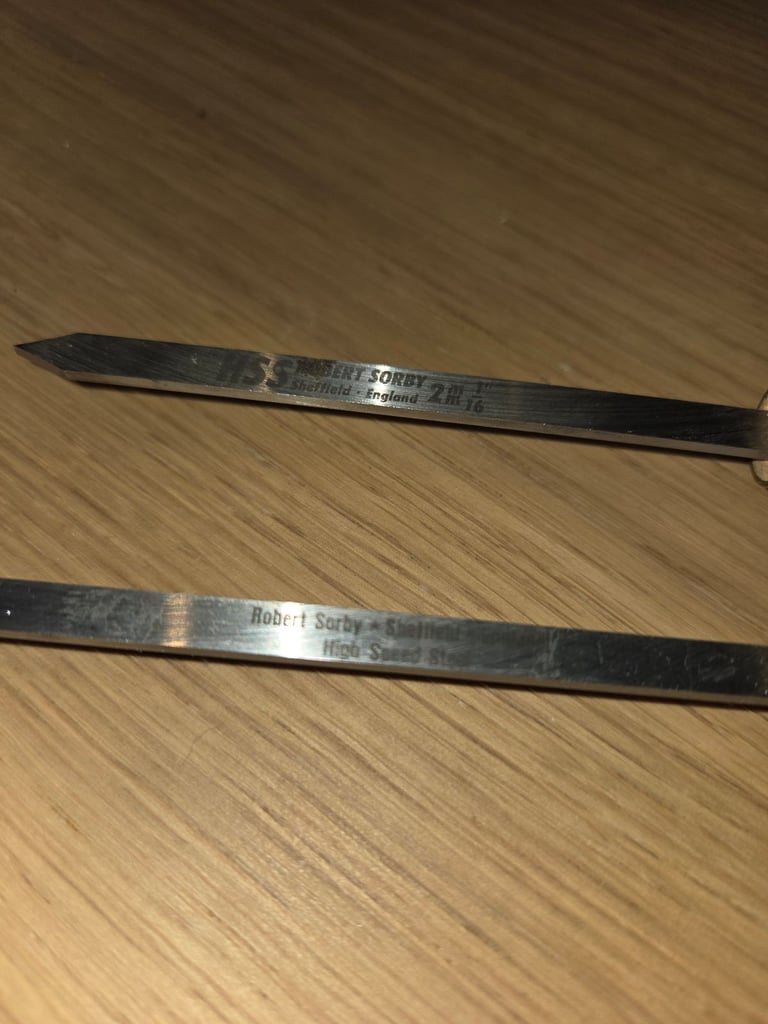 Robert sorby micro  woodturning chisels lathe wood turning