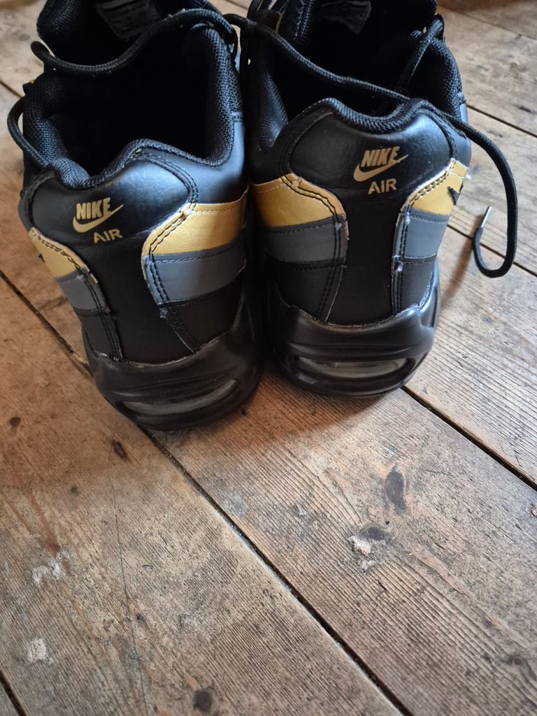 Nike gold 95s size 8