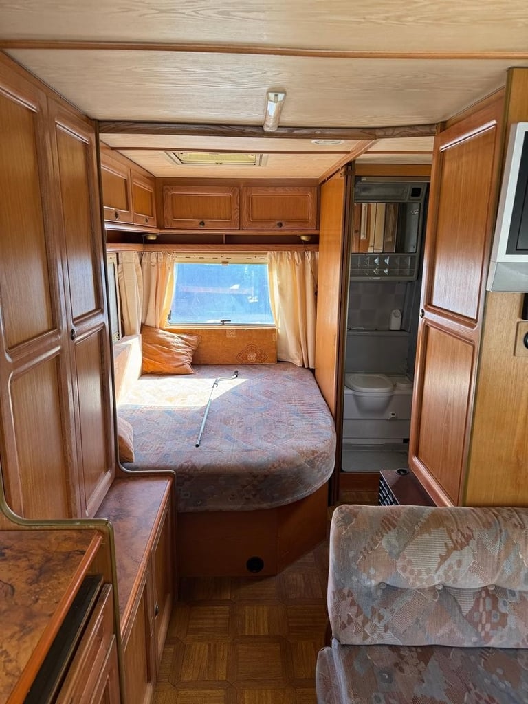 1989 Fiat Ducato Turbo Diesel FFB Dethleffs Classic 660 LHD Motorhome Campervan
