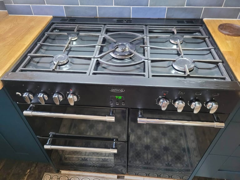 image for Belling dual fuel range cooker/oven & hob 90DFT