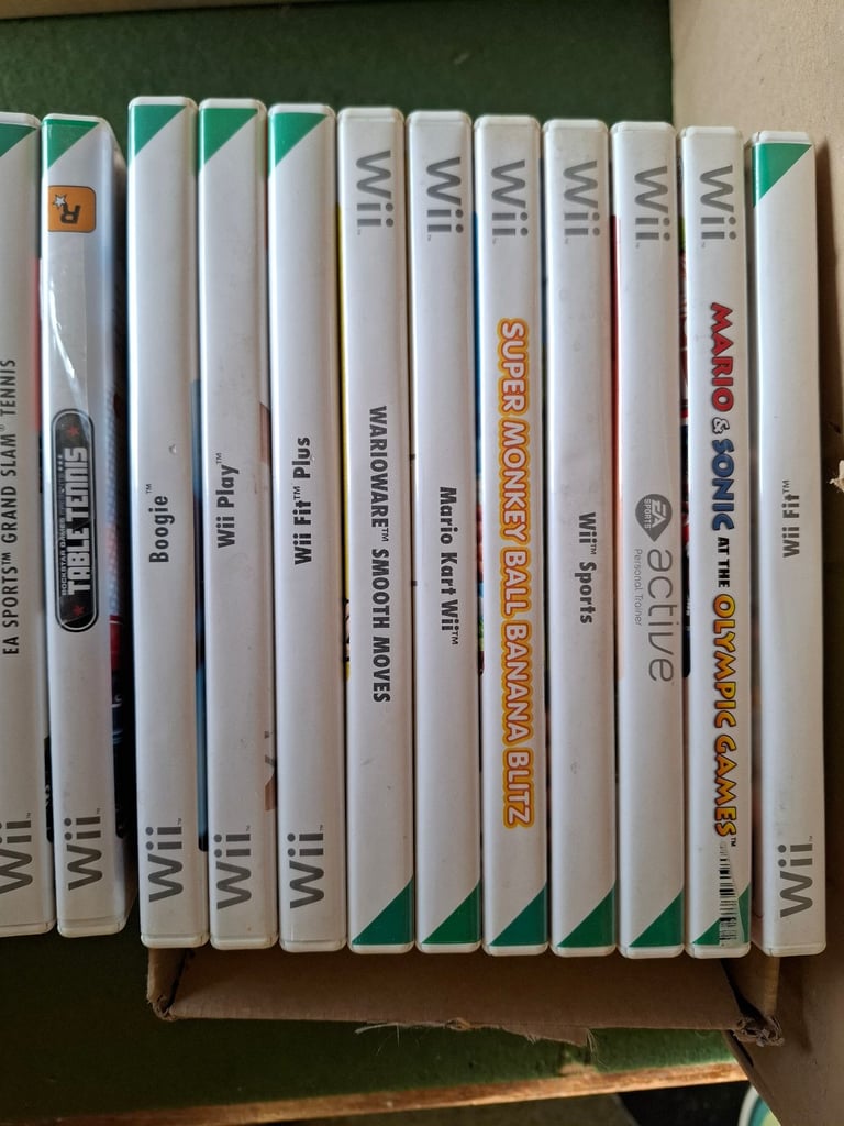 Wii games pre-owned