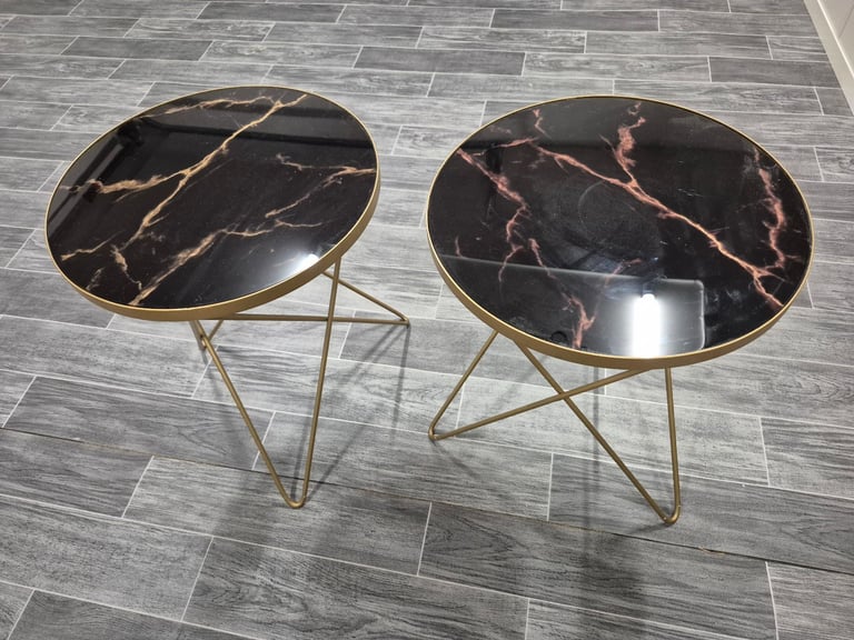 image for Two black coffee tables