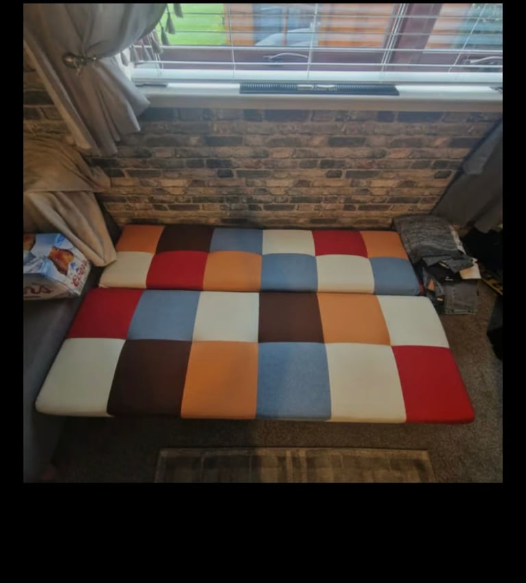 image for Patchwork sofa /bed