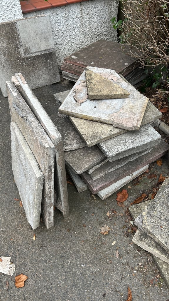 Paving slabs and edging - Free