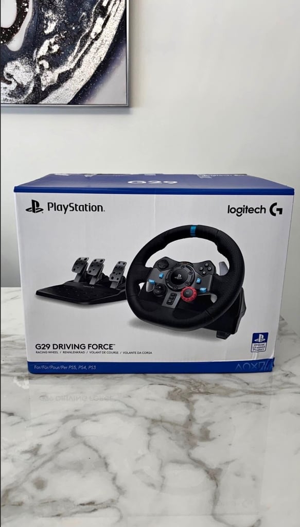 image for Logitech G29 Steering Wheel + Shifter