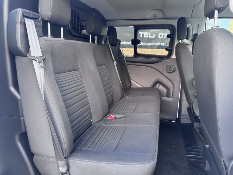 2022 Ford Transit Custom 2.0 EcoBlue 130ps Low Roof D/Cab Limited Van PANEL VAN DIESEL Manual