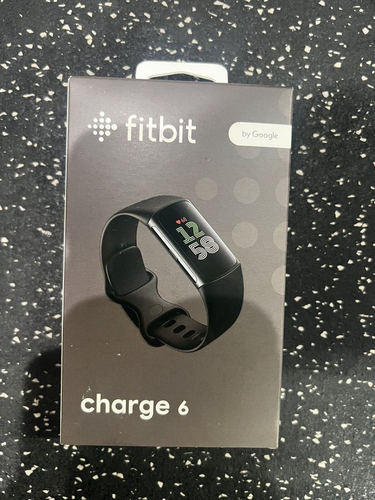 Fitbit Charge 6 fitness tracker in black. Great Xmas Gift