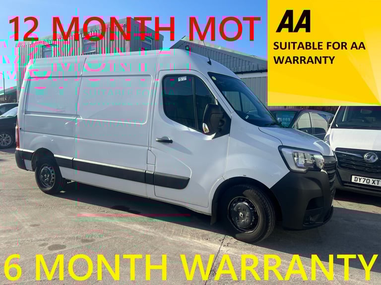2020 Renault Master MM35dCi 135 Business Medium Roof Van PANEL VAN Diesel Manual