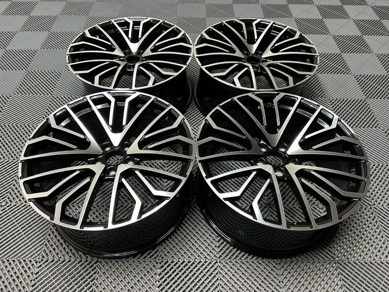 20 22" Inch Audi SQ8 2024 style wheels A4 A5 A6 A7 A8 Q3 Q5 Q7 Q8 RS / S Models 5X112 66.6
