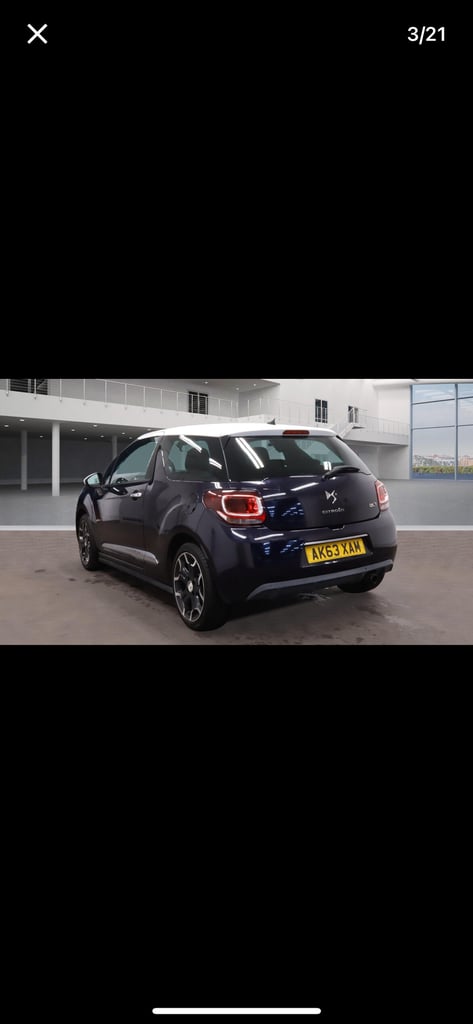 2014 Citroen DS3 1.6 VTi 16V DStyle Plus 3dr HATCHBACK Petrol Manual