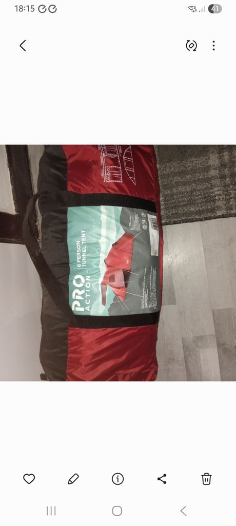 Pro Action 6 man tent