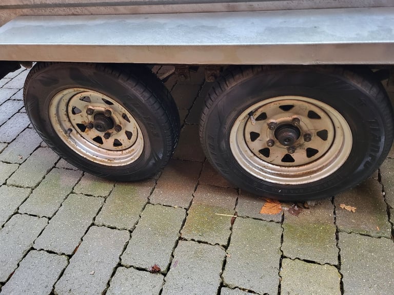  Phoenix 9`6" x 4`6" General Purpose Twin Axle Trailer.