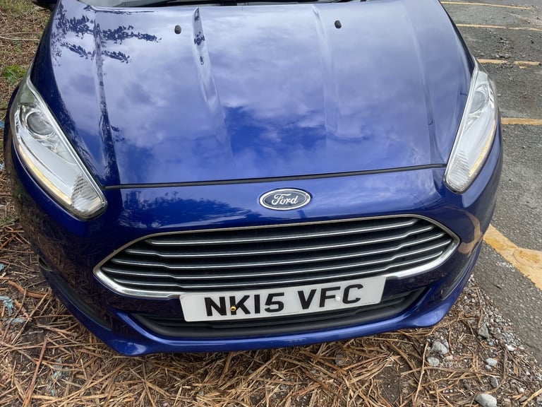FORD FIESTA 1.0 E/B TITANIUM X 15 REG BLUE 3 DOOR MOT FEBRUARY 16TH 2026 TAX £20 LOW IN