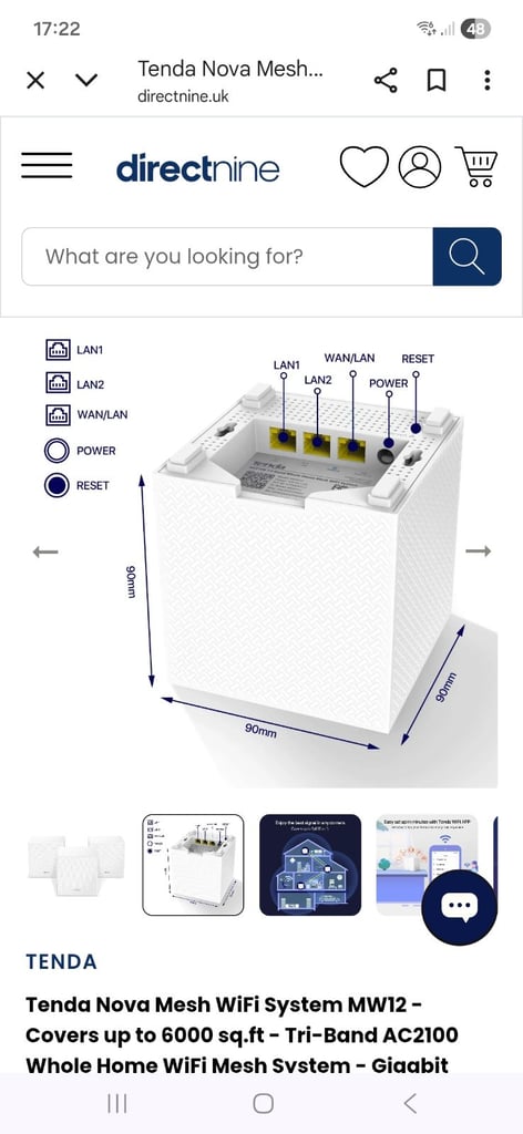 Tenda N300 wifi router & AC2100 Tri-band whole home mesh wifi system