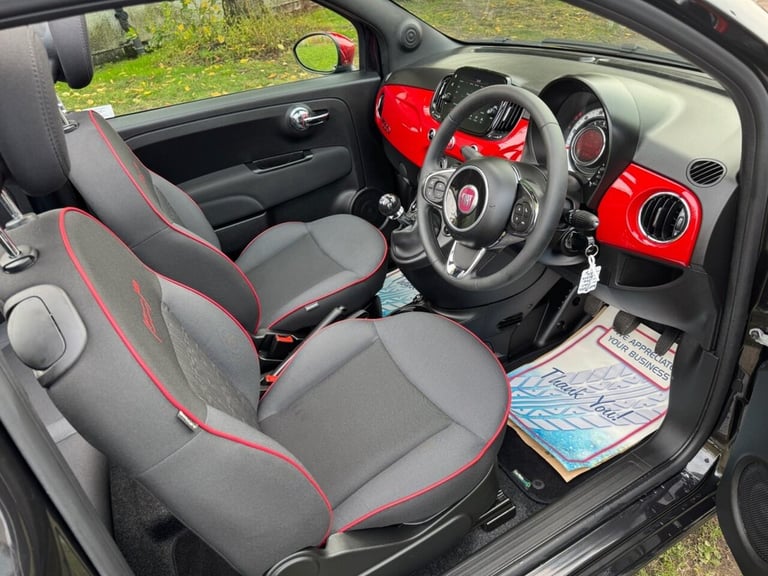2023 Fiat 500C 1.0 MHEV RED Convertible 2dr Petrol Manual Euro 6 (s/s) (70 bhp) Convertible Petro...