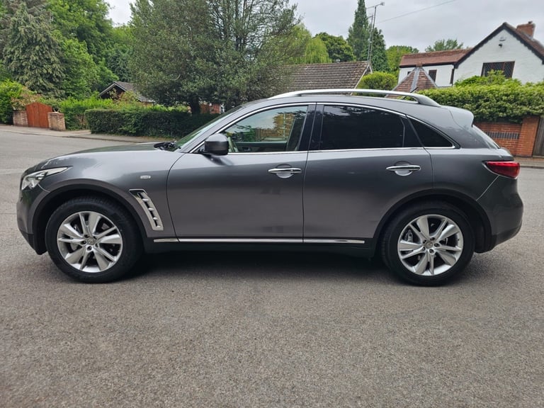 INFINITI FX 3.0d S AUTO FULL HISTORY 126K HEATED COOL SEATS A/C CRUISE SAT NAV  