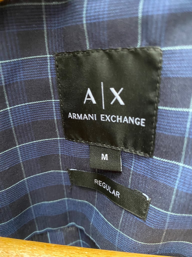Armani exchange mens shirt size M